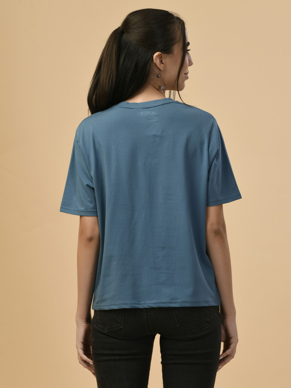 ALBION PREMIUM LADIES TEEL REGULAR T-SHIRT