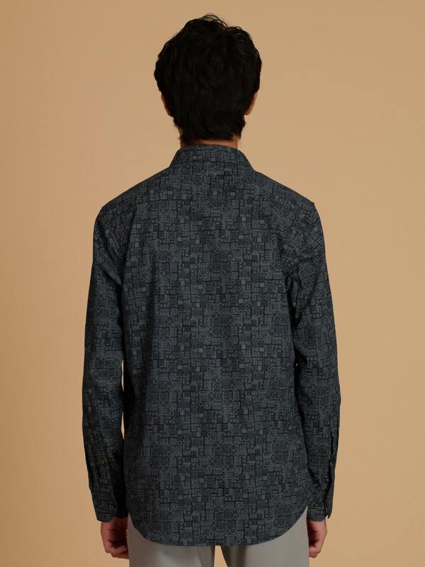 Albion Premium Mens Print Shirt Fs