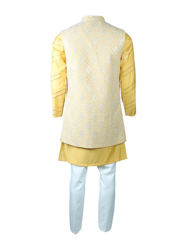 Albion Mens Mens Ethinic  Indo Western Suit