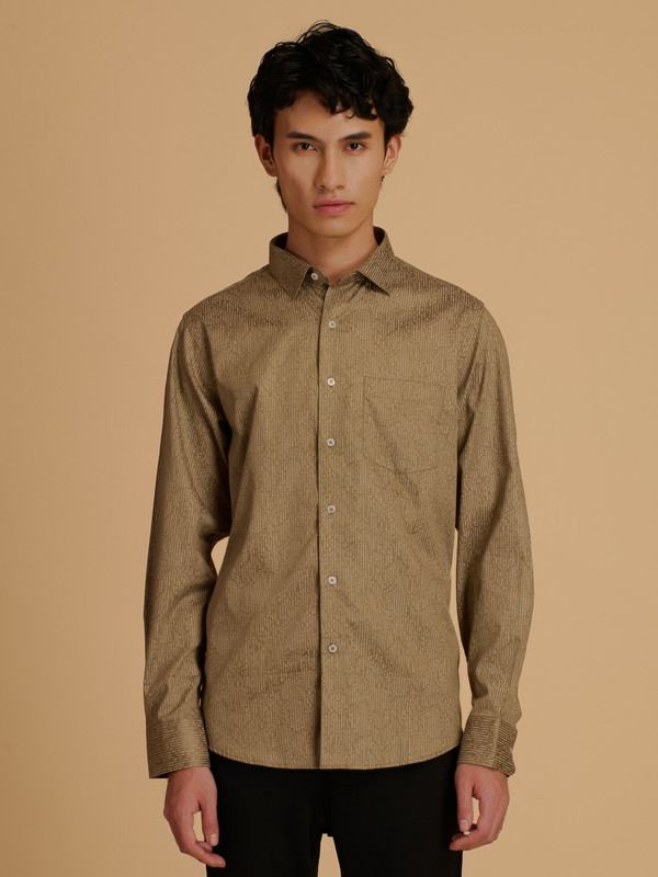 Albion Premium Mens 1 Olive Shirt Fs
