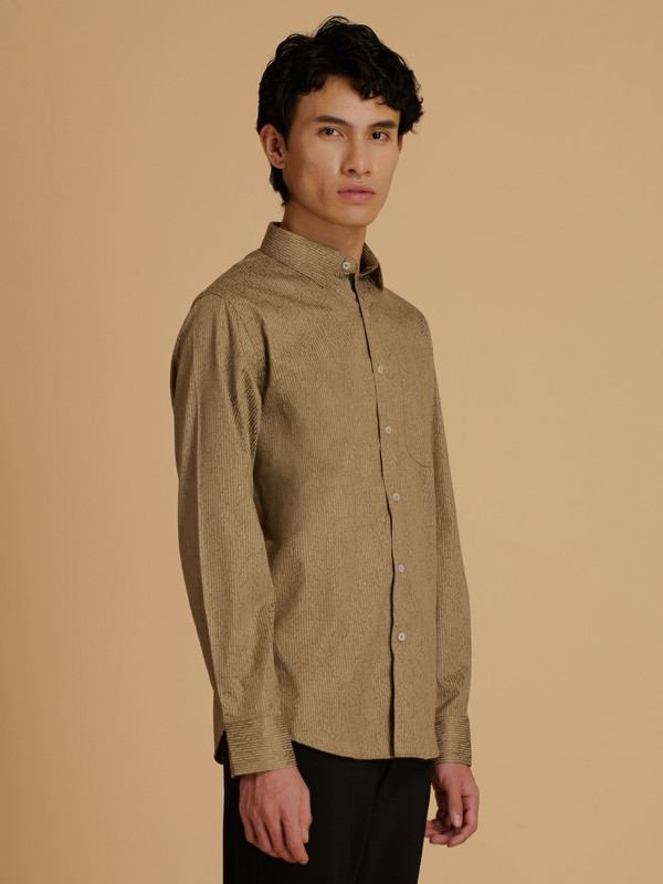 Albion Premium Mens 1 Olive Shirt Fs