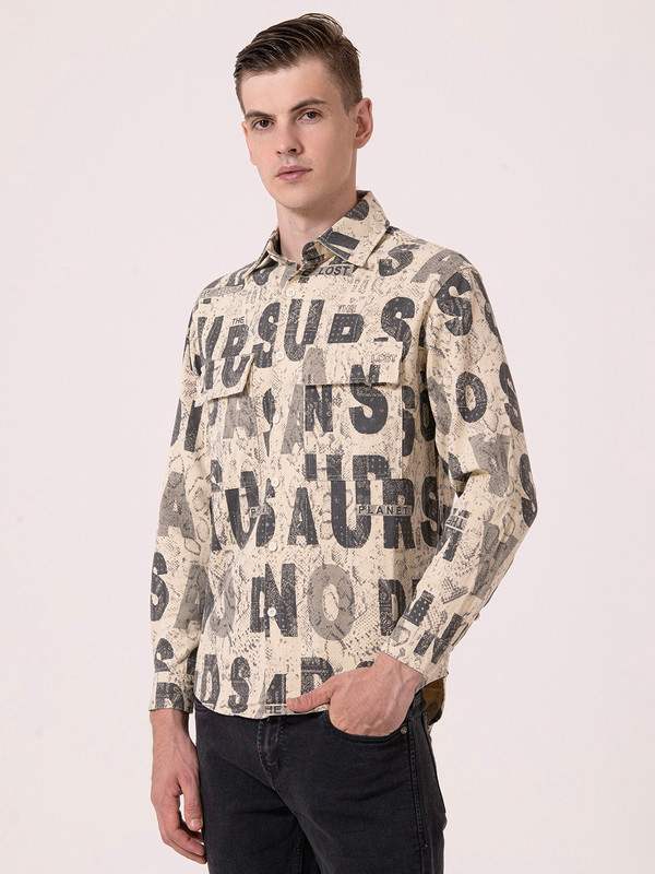 Albion Mens Fown Casual Shirt