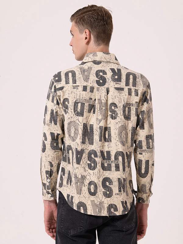 Albion Mens Fown Casual Shirt
