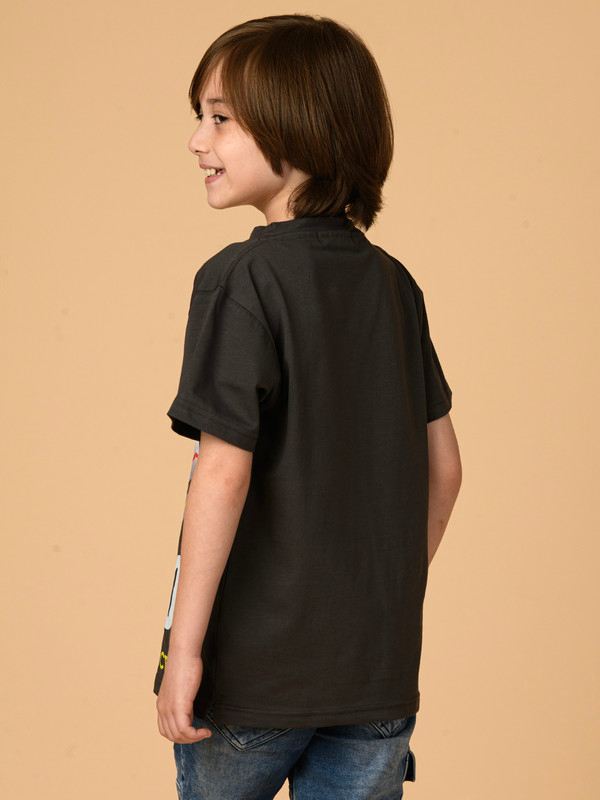 ALBION PREMIUM BOYS UPPER BLACK T-SHIRT