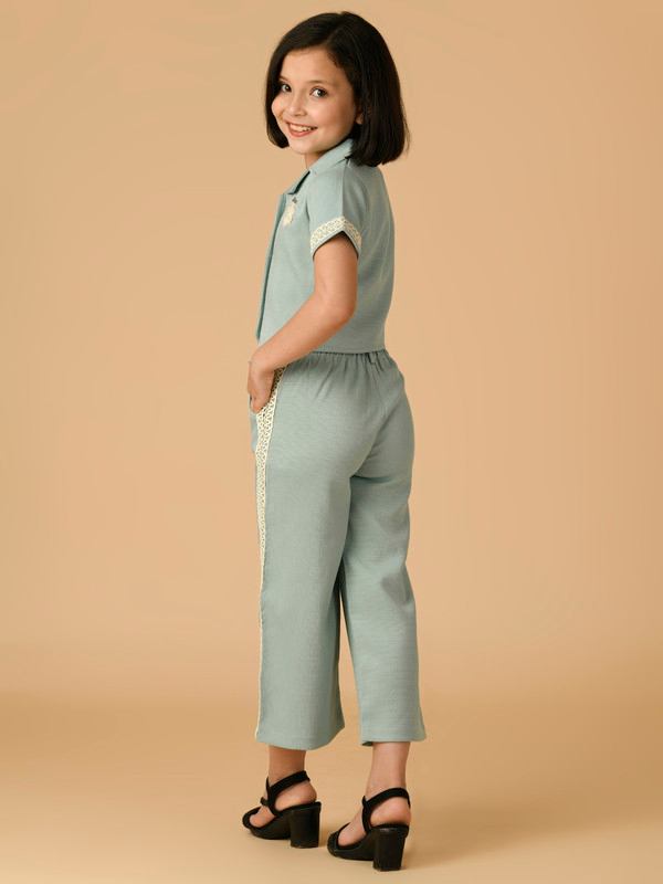 ALBION PREMIUM GIRLS SET FIROZI SKIRT TOP