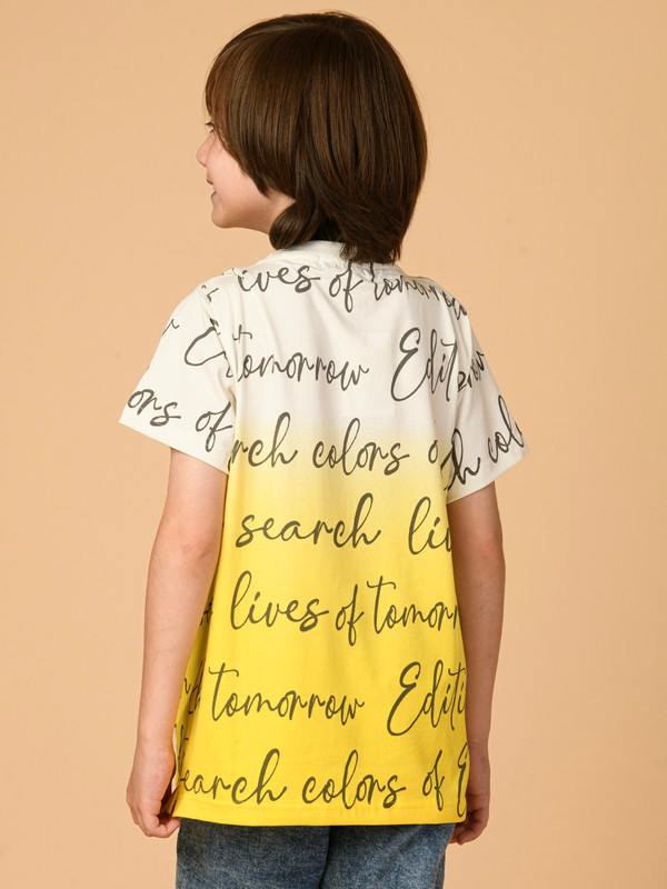 ALBION PREMIUM BOYS UPPER YELLOW T-SHIRT