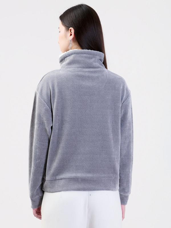 ALBION LADIES GREY SWEATSHIRT