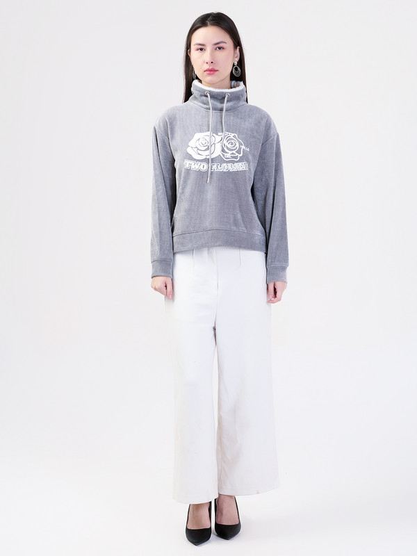 ALBION LADIES GREY SWEATSHIRT