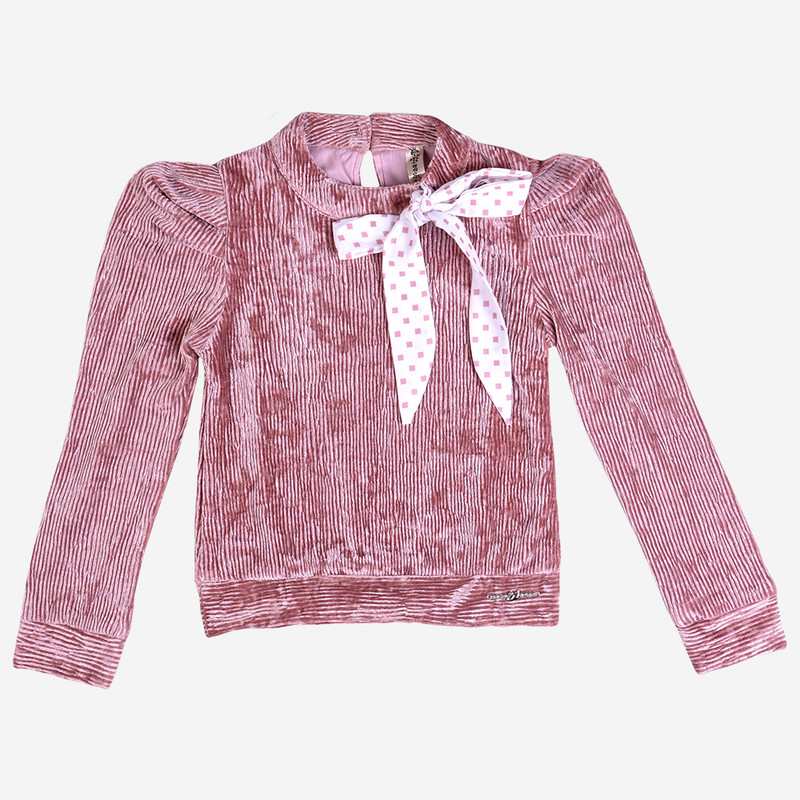 ALBION KIDS GIRLS ONION BEE & HONEY TOP