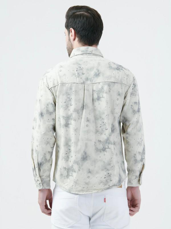 Albion Mens Fown Shirt Full Sleeve