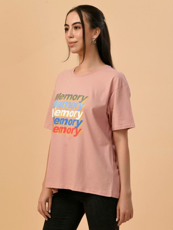 ALBION PREMIUM LADIES D.PINK REGULAR T-SHIRT