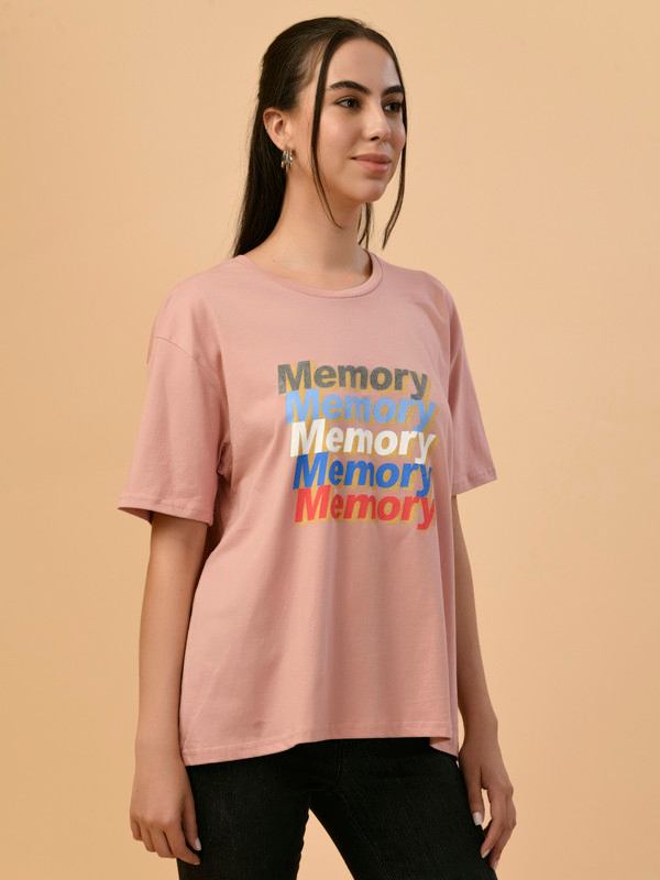 ALBION PREMIUM LADIES D.PINK REGULAR T-SHIRT