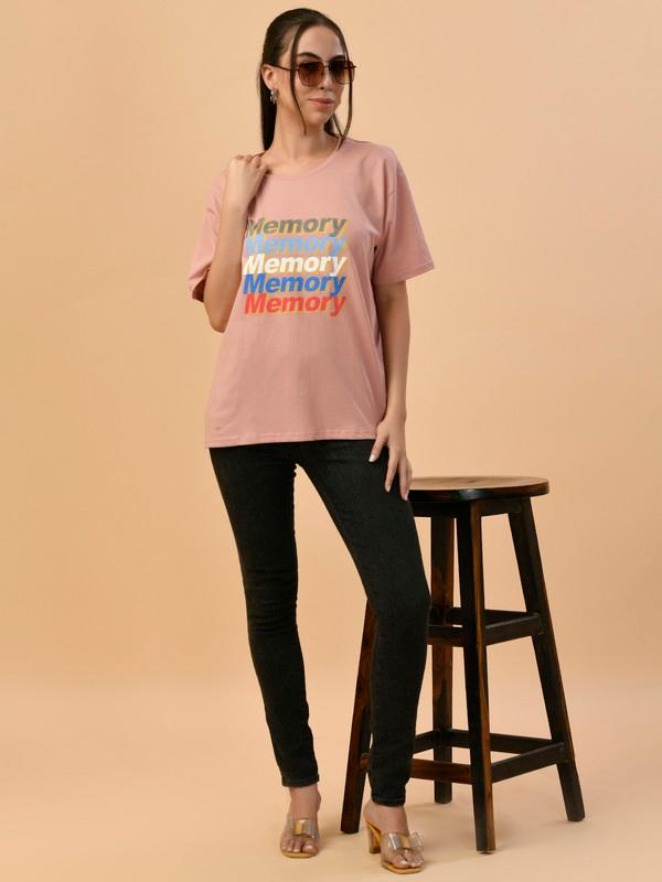 ALBION PREMIUM LADIES D.PINK REGULAR T-SHIRT