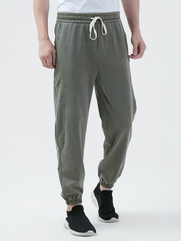 Albion Mens Brown Track Pant