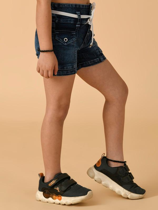 ALBION PREMIUM GIRLS GREY SHORTS
