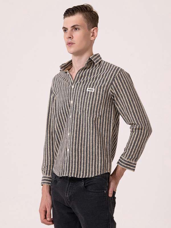 Albion Mens Fown Casual Shirt