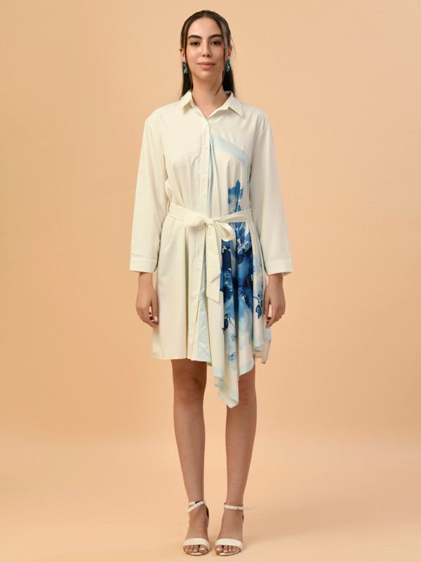 ALBION PREMIUM LADIES CREAM BLOUSON TOP