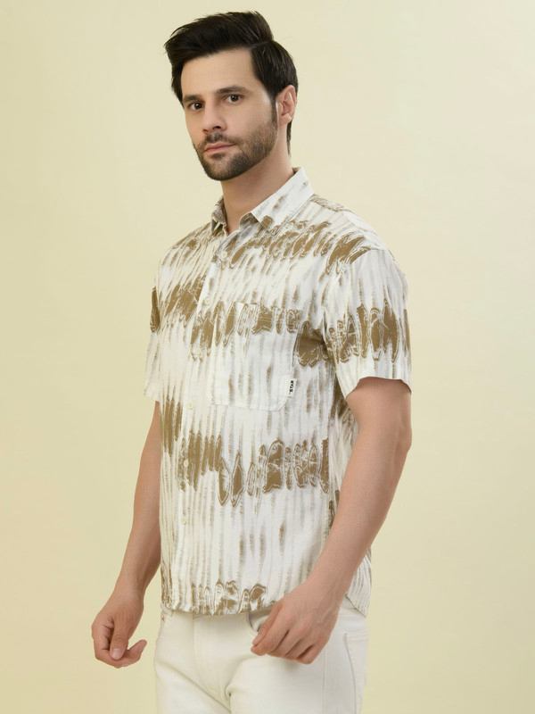 Albion Premium Mens Brown Shirt Hs