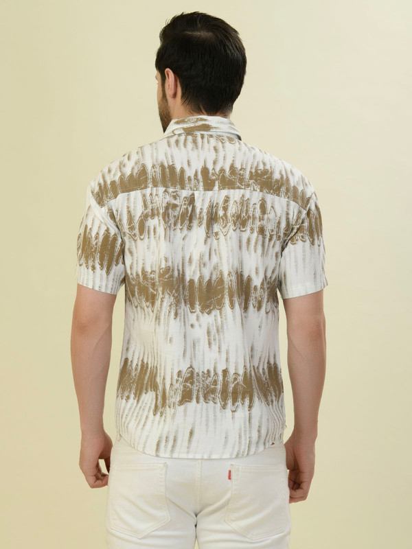 Albion Premium Mens Brown Shirt Hs