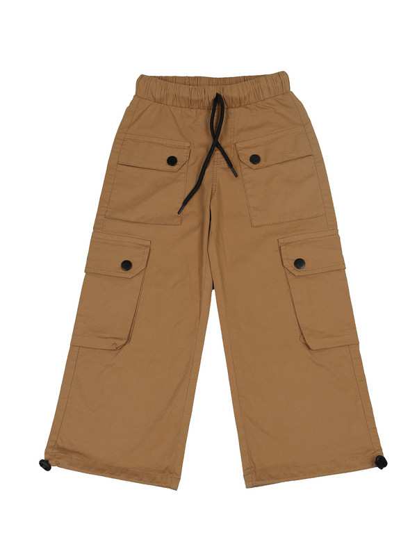 Albion Kids Girls Lower Khaki Trousers