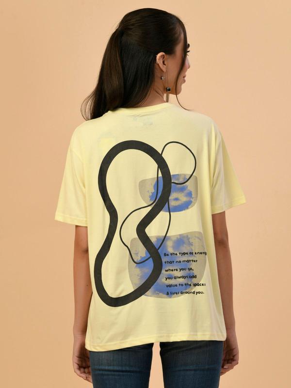 ALBION PREMIUM LADIES LEMON REGULAR T-SHIRT