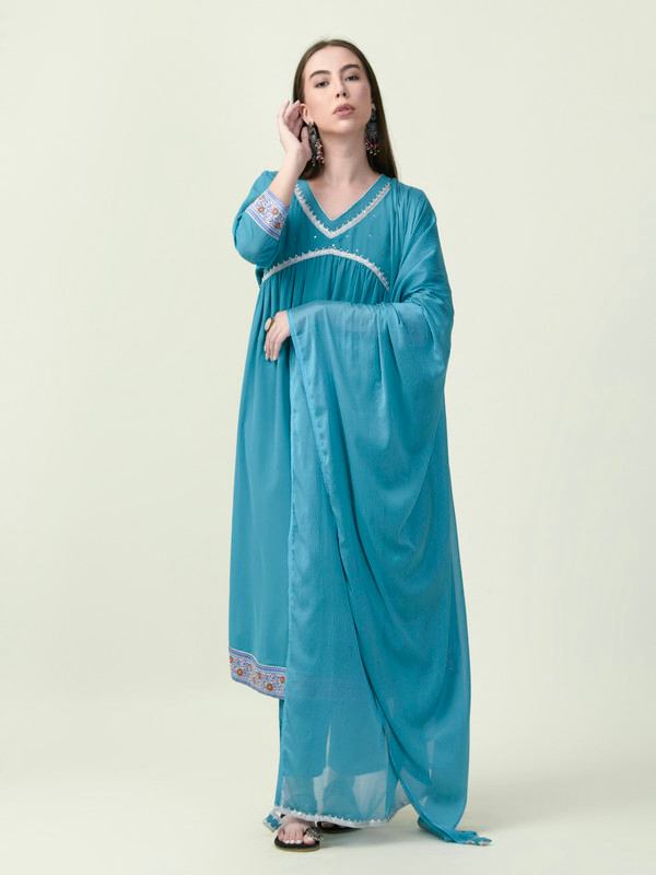 Albion Premium Ladies Nicvats Ethnic Rama Kurti Set