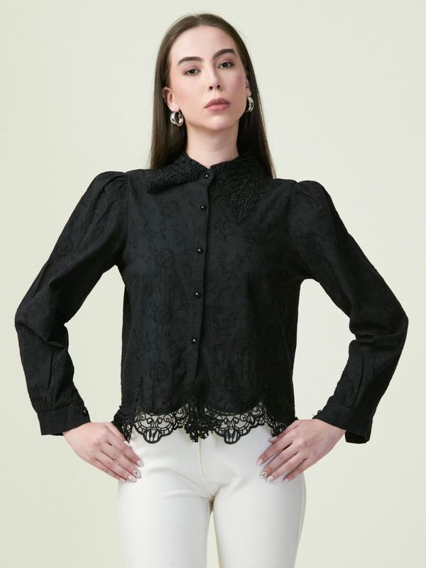 Albion Premium Ladies Angel Black Top