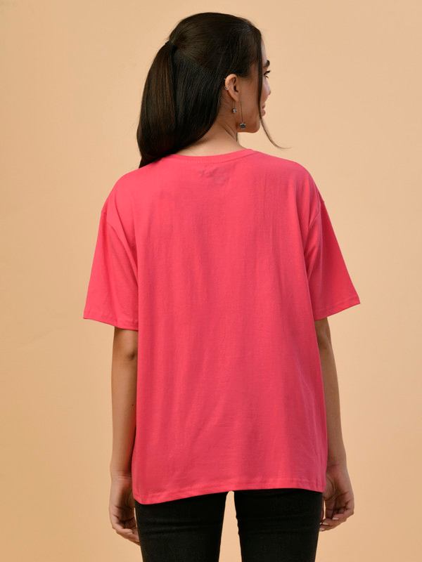 ALBION PREMIUM LADIES H.PINK REGULAR T-SHIRT