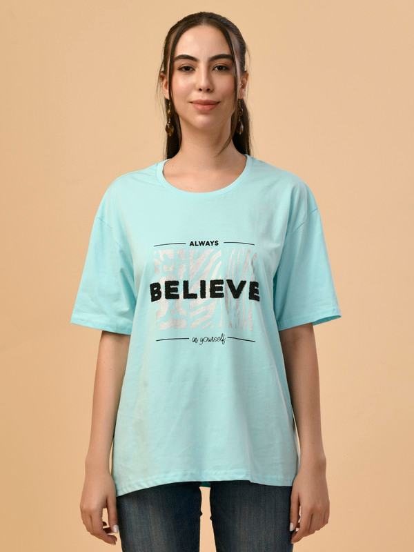 ALBION PREMIUM LADIES SKY REGULAR T-SHIRT