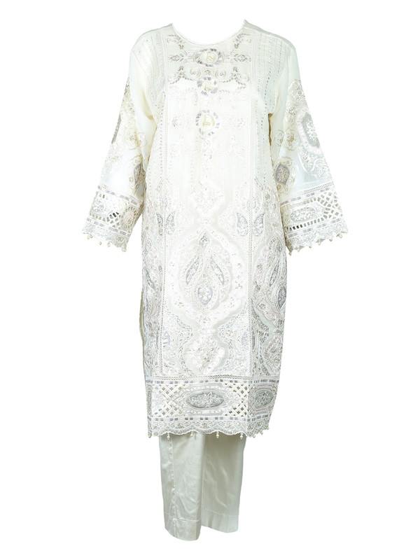 Albion Ladies Survi Cream Kurti Set