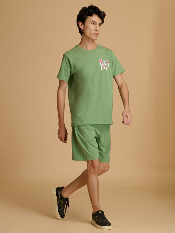 Albion Premium Mens Green Coord Set