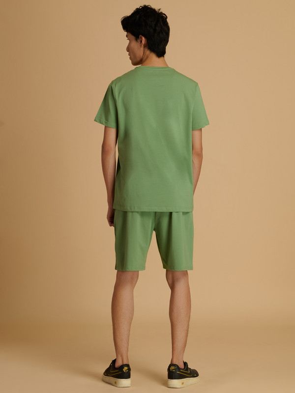 Albion Premium Mens Green Coord Set