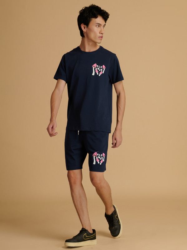 Albion Premium Mens Navy Coord Set