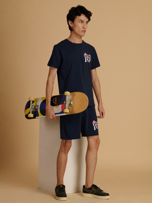 Albion Premium Mens Navy Coord Set