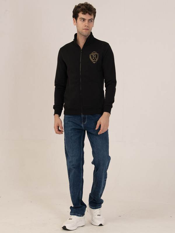 Albion Men’s Black Classic Pullover – Soft & Comfortable Fabric