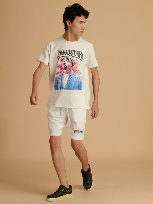 Albion Premium Mens White Coord Set
