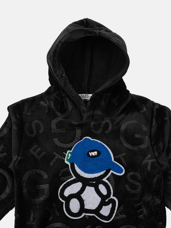 Albion Kids Boys Black TRACK SUIT