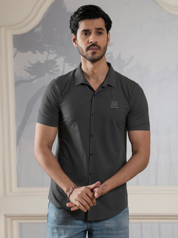 ALBION MENS MOF GREY SHIRT