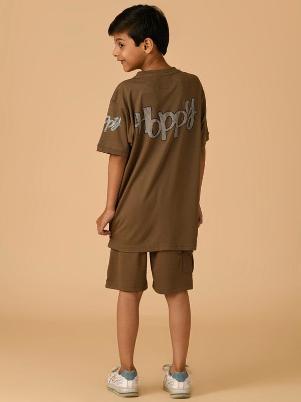 ALBION PREMIUM BOYS SET COOFFE COORD SET