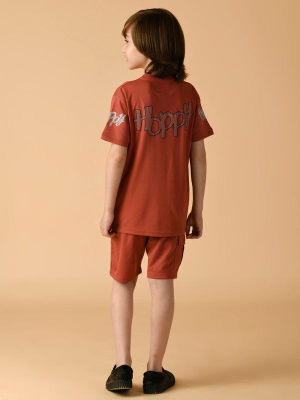 ALBION PREMIUM BOYS RUST COORD SET