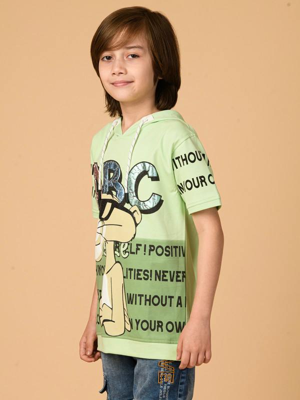 ALBION PREMIUM BOYS C.GREEN T-SHIRT