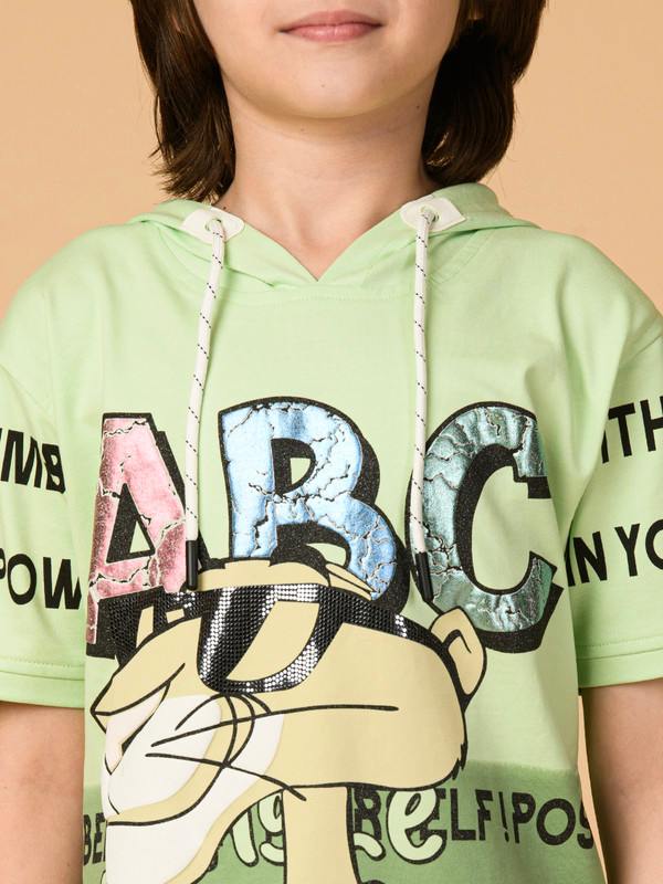 ALBION PREMIUM BOYS C.GREEN T-SHIRT