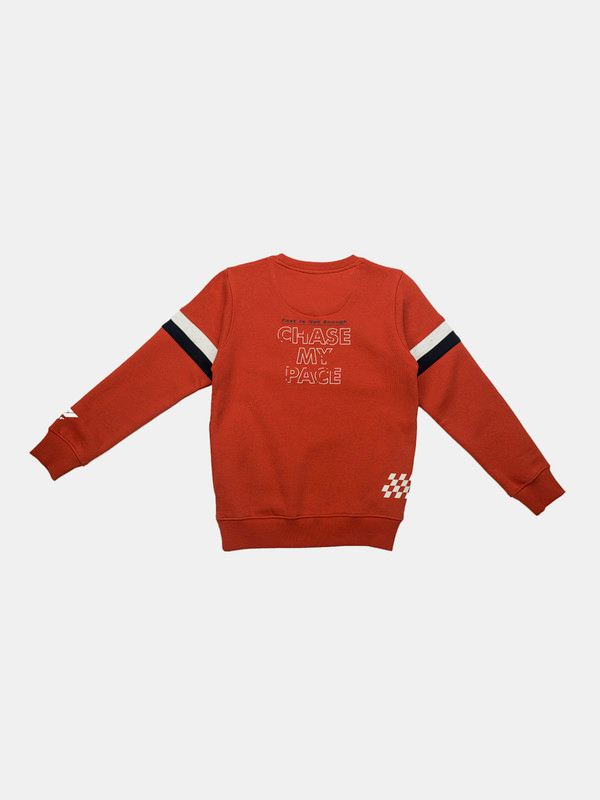 Albion Kids Boys Red Sweatshirt