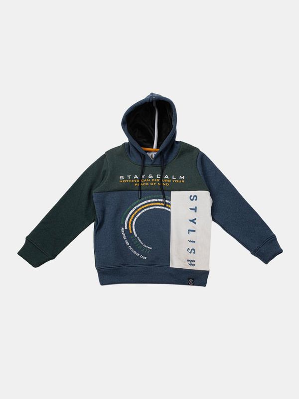 Albion Kids Boys Blue Sweatshirt