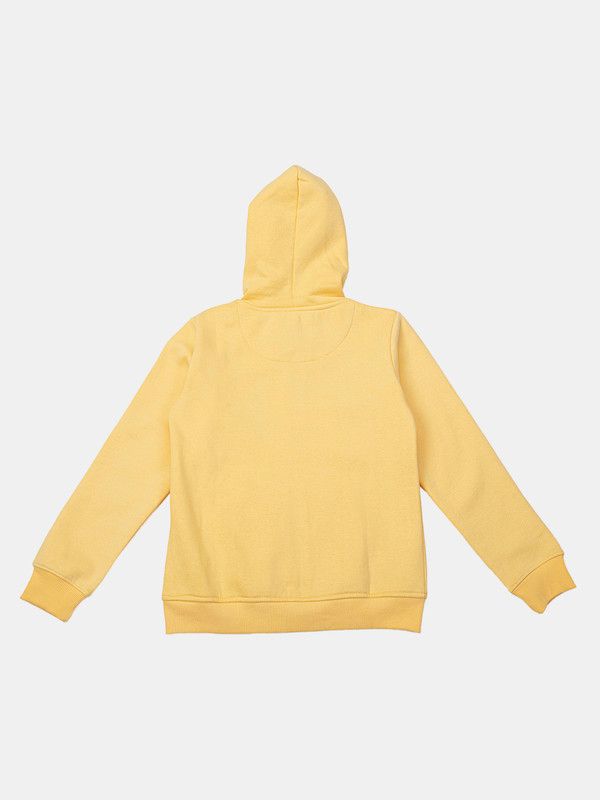Albion Kids Girls Yellow Sweatshirt