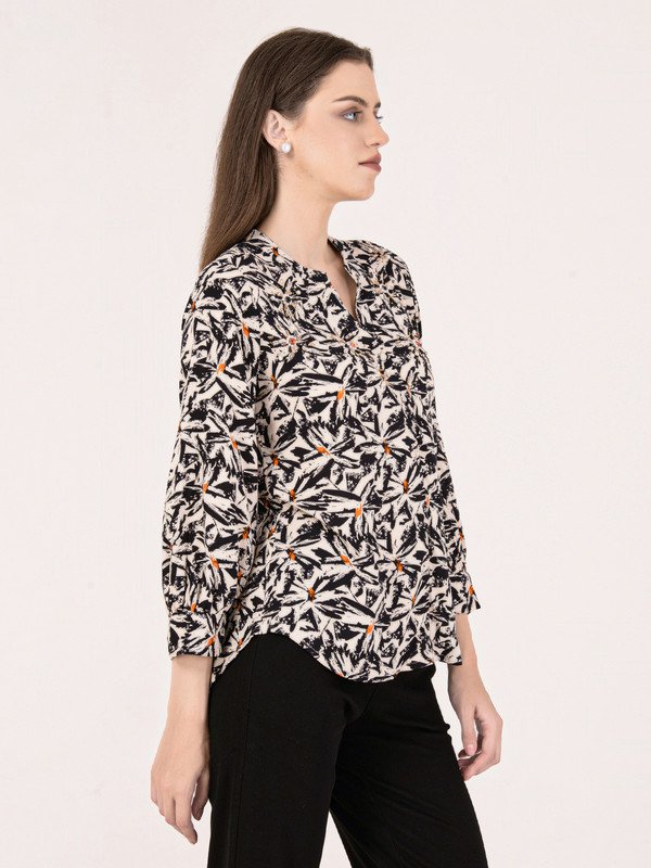 Albion Women Print Smart Top