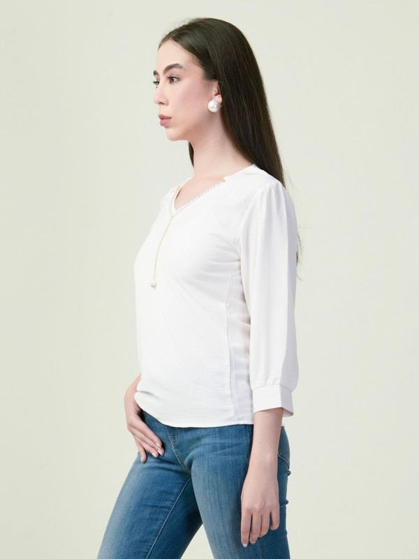 Albion Premium Ladies Ol Cream Top