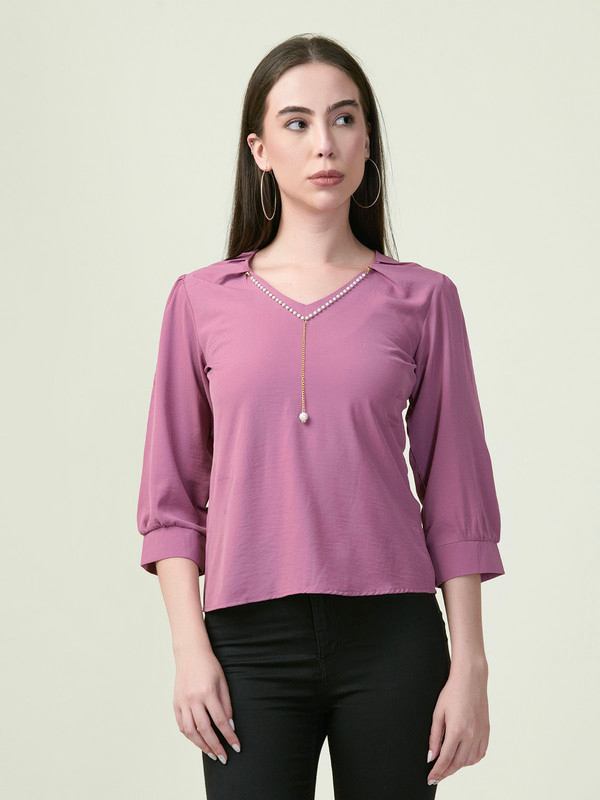 Albion Premium Ladies Ol Lavender Top