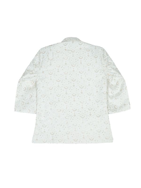 Albion Kids Boys Cream Kurta Pyjama