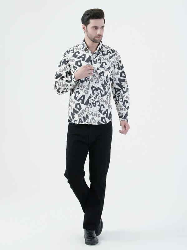 Albion Mens Mehndi Shirt Full Sleeve